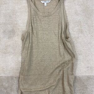 Banana republic tan tank top xs